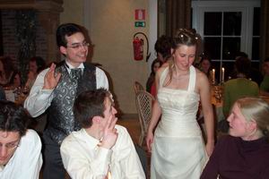 Lieven en Kathleen bij hun gasten