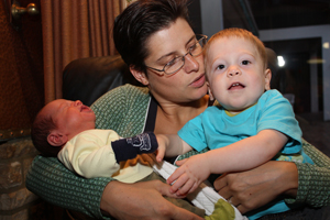 Robbe, Arne en Karlien