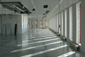 Werf KBC-gebouwen station