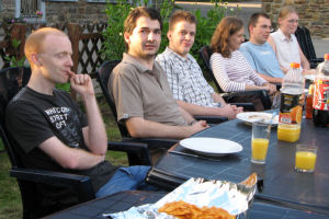 Pannenkoeken eten